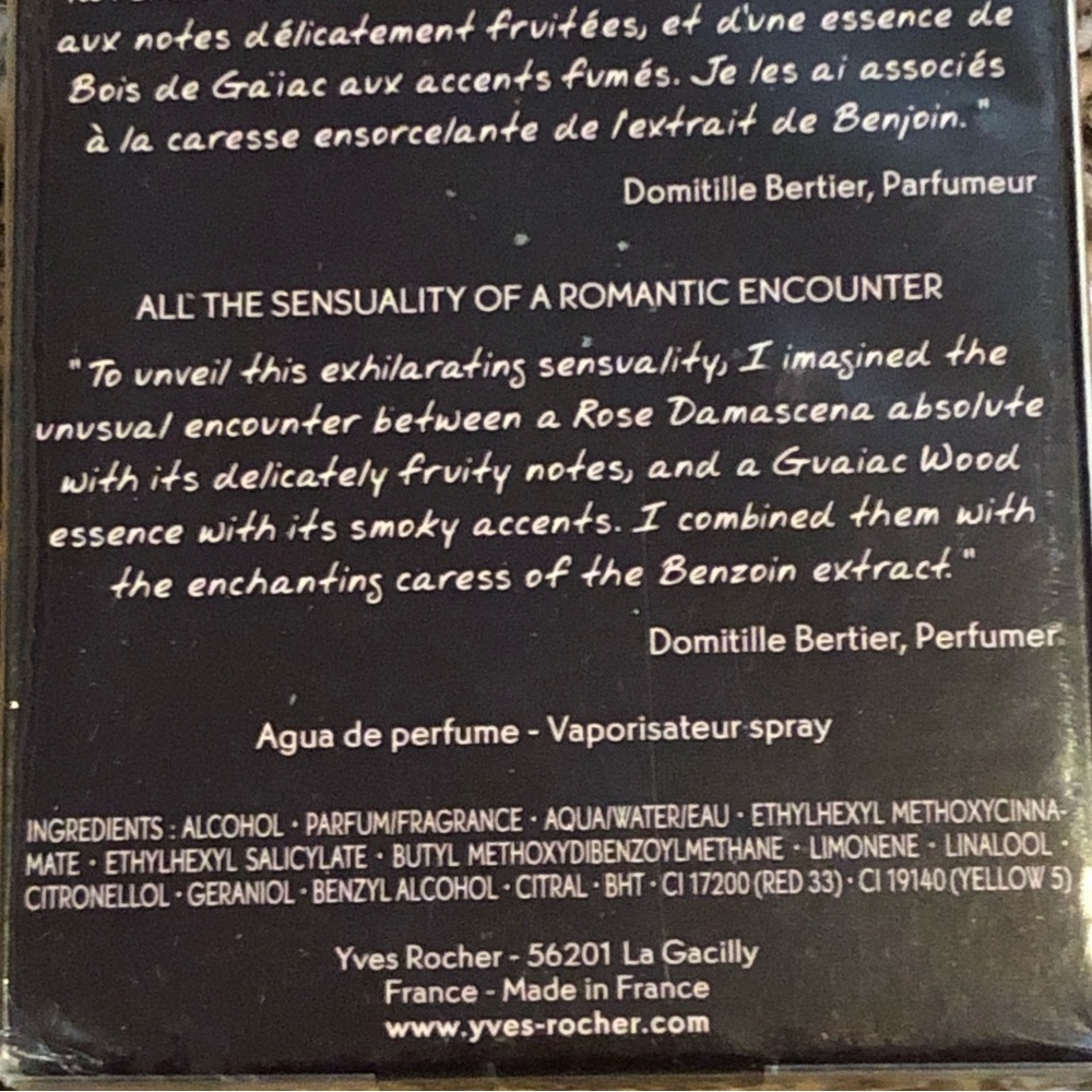 Yves Rocher Quelques Notes d’Amour L’Eau de Parfum, NWT (sealed) - Picture 3 of 11